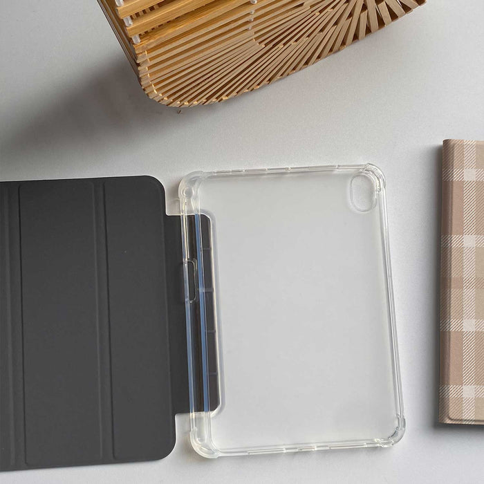 Plaid Pattern iPad Case - Khaki