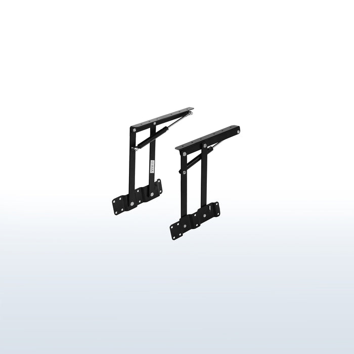 Tabletop lifting arms.