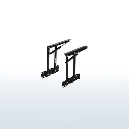 Tabletop lifting arms.