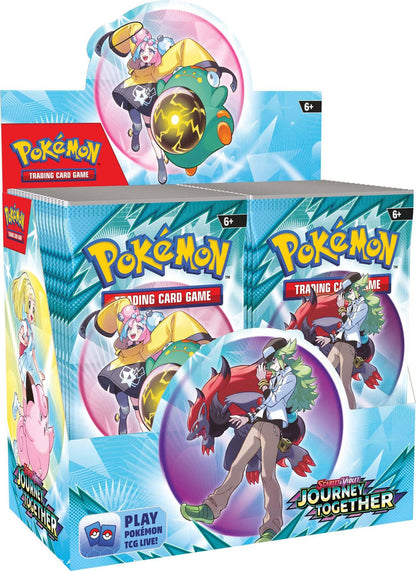 Pokemon Scarlet & Violet - Journey Together Enhanced Booster 1 Single Trading Card Game