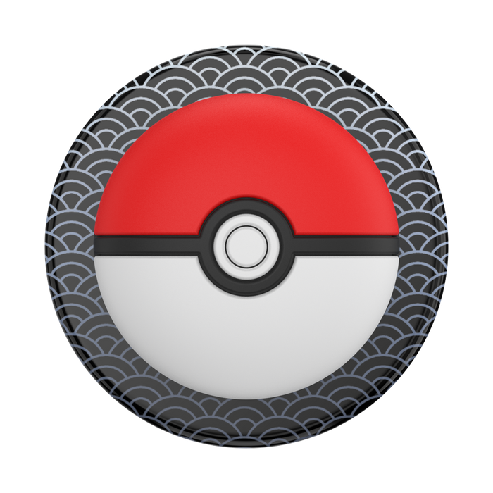 PopSockets Pokemon - Puffy Poké Ball Seigaiha Phone Grip MagSafe