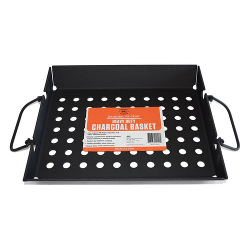 Portable Kitchen Steel Charcoal Basket - PK99090 - Smoker Guru