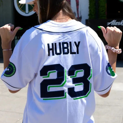 [ portland pickles ] white home jersey - Official League
