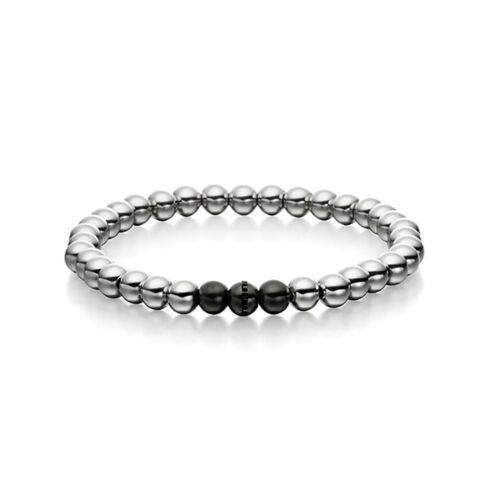 Power of 3! Perlenarmband "Eleganz", Edelstahl