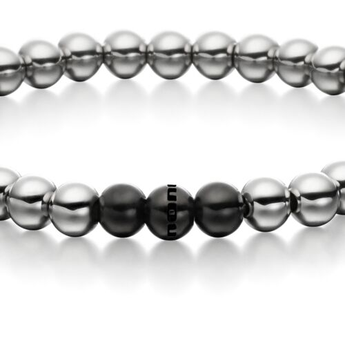 Power of 3! Perlenarmband "Eleganz", Edelstahl