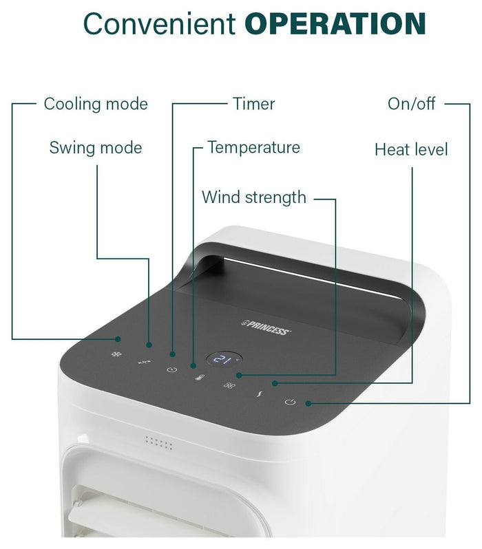 Princess 3-in-1 5L Air Cooler and Heater