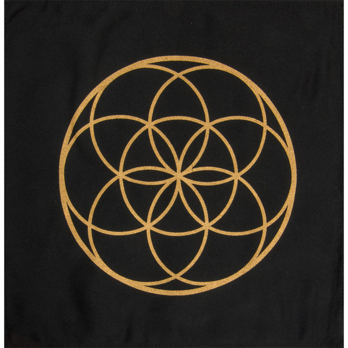 Printed Cotton Crystal Grid 12" - Zero Point Crystals