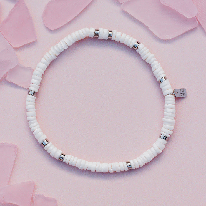 Puka Shell Stretch Anklet