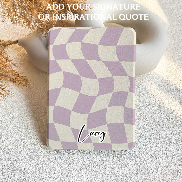 Purple Chessboard | Kindle Case - IMCASE