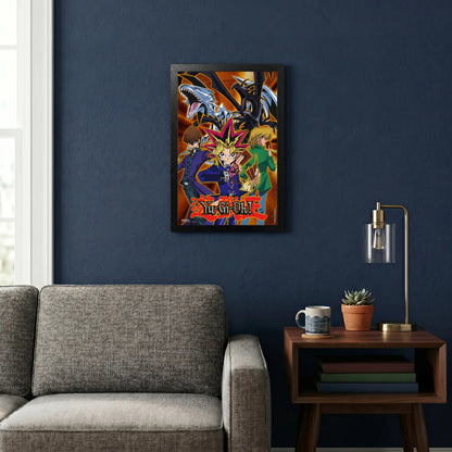 Pyramid America Yu-Gi-Oh - S2 Collage 11" x 17" Wall Framed