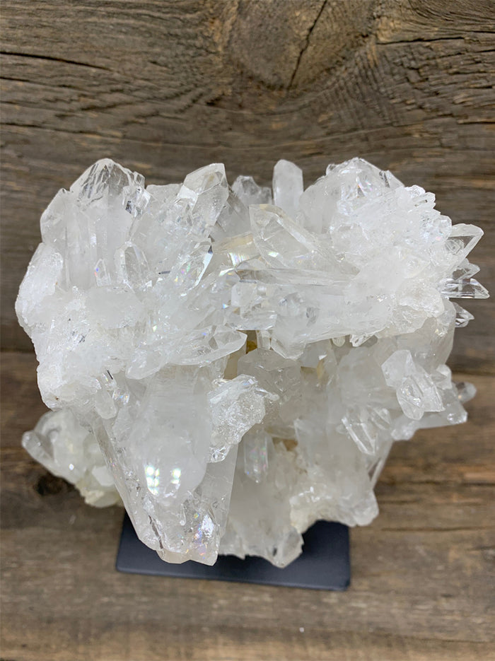 Quartz Cluster on Stand - Zero Point Crystals