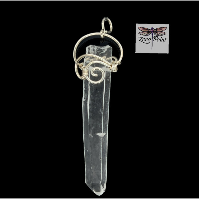 Quartz Wire Wrap Pendant - Zero Point Crystals