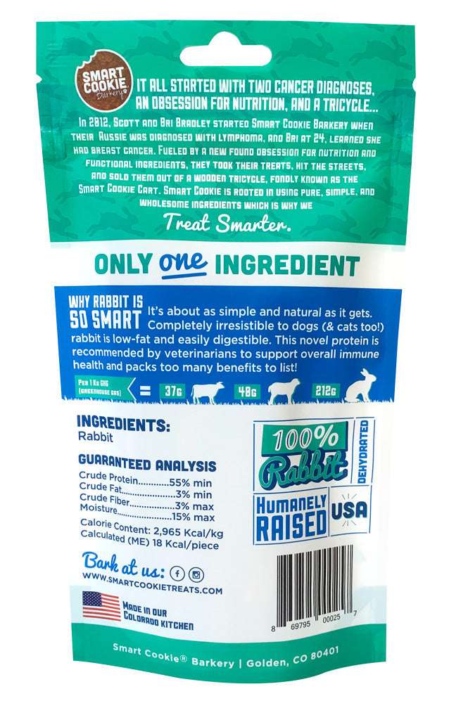 Rabbit Jerky Strips + Training Treats Bundle