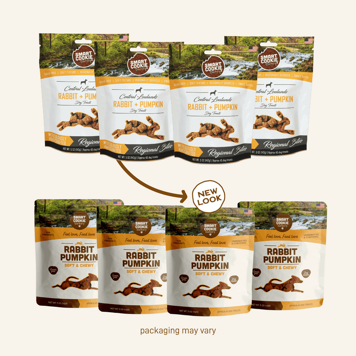 Rabbit + Pumpkin Dog Treat Bundle