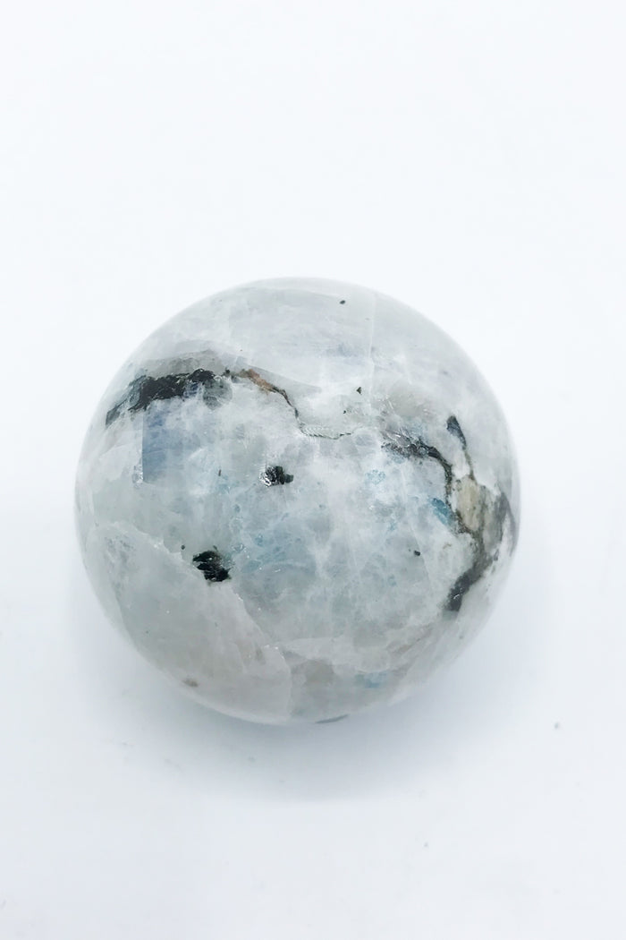 Rainbow Moonstone Sphere - Zero Point Crystals
