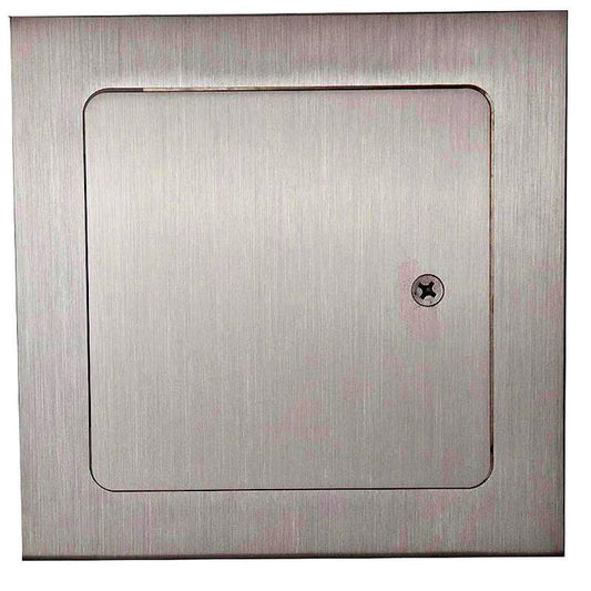 RCS 6 Inch Recessed Single Access Stainless Steel Door - RAD66