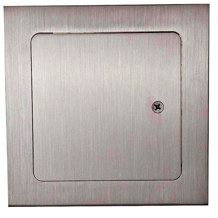 RCS 8 Inch Recessed Single Access Stainless Steel Door - RAD88