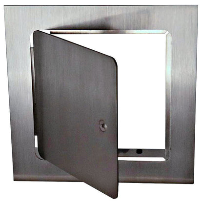 RCS 8 Inch Recessed Single Access Stainless Steel Door - RAD88