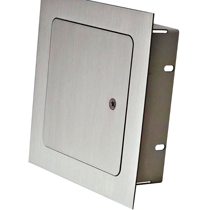 RCS 8 Inch Recessed Single Access Stainless Steel Door - RAD88