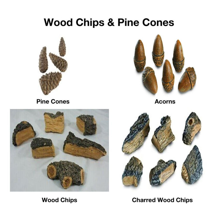 Real Fyre Decorative Media for Gas Log Sets Insert