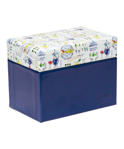 Recipe File Box - Provence