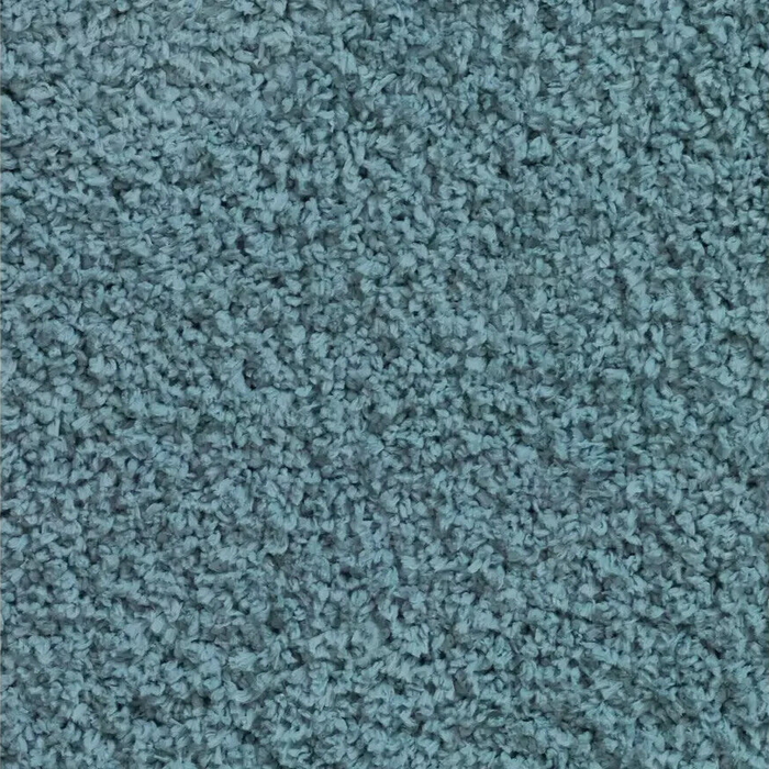 Recycled Cosy Plain Shaggy Rug - 120x170cm - Blue
