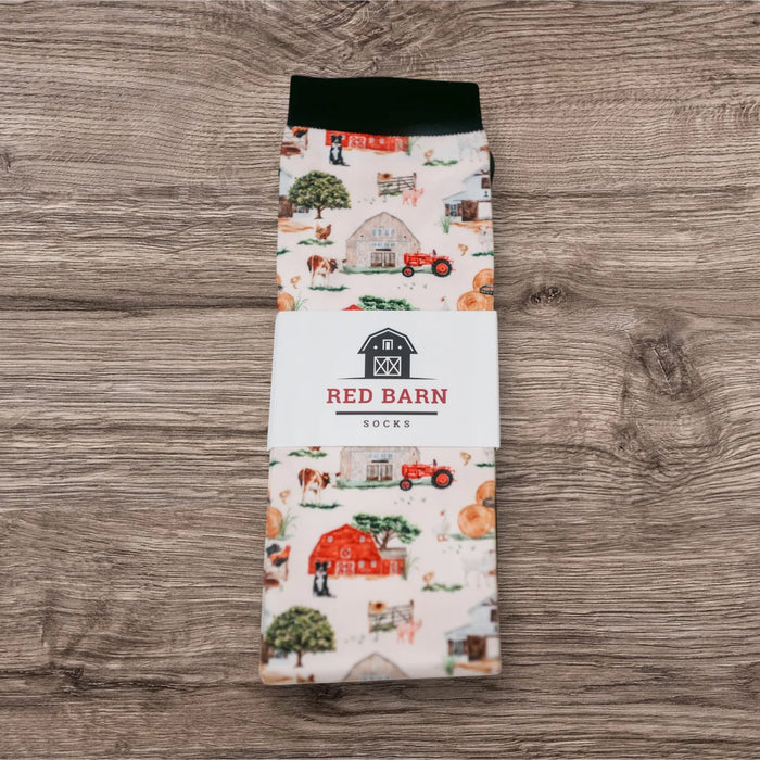 Red Barn Socks