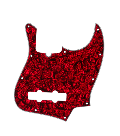 D'Andrea USA Red Pearl | J Bass Pickguard