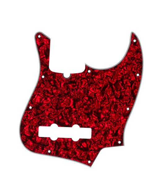 D'Andrea USA Red Pearl | J Bass Pickguard