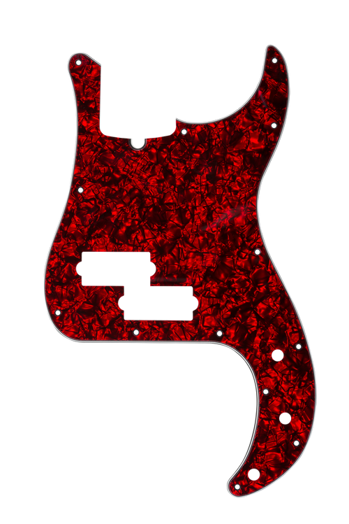 D'Andrea USA Red Pearl | P Bass Pickguard