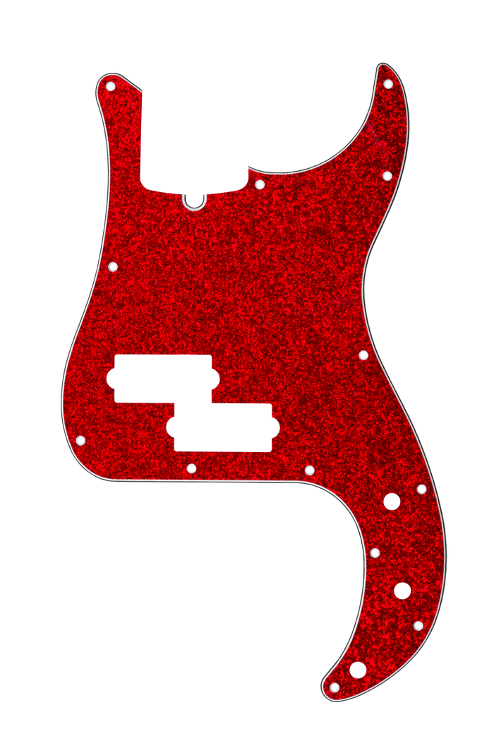 D'Andrea USA Red Sparkle | P Bass Pickguard