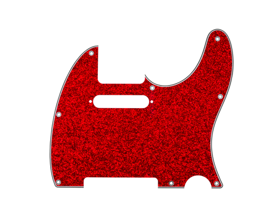 D'Andrea USA Red Sparkle | Tele Pickguard