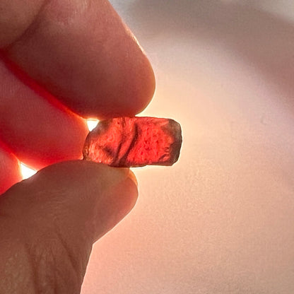 Red Zircon - Tanzania
