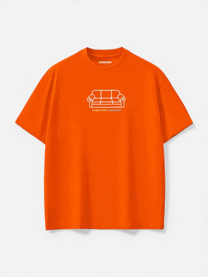 Remera Familyarg + Vagoart Home Naranja