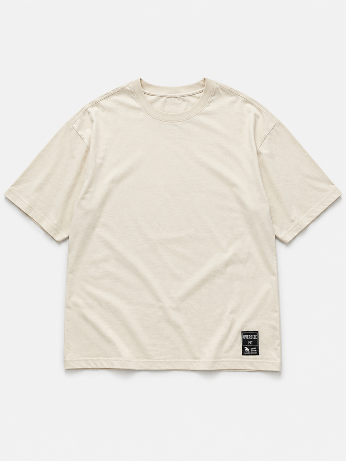 Remera Gotcha Basic Oversize Fit Crudo