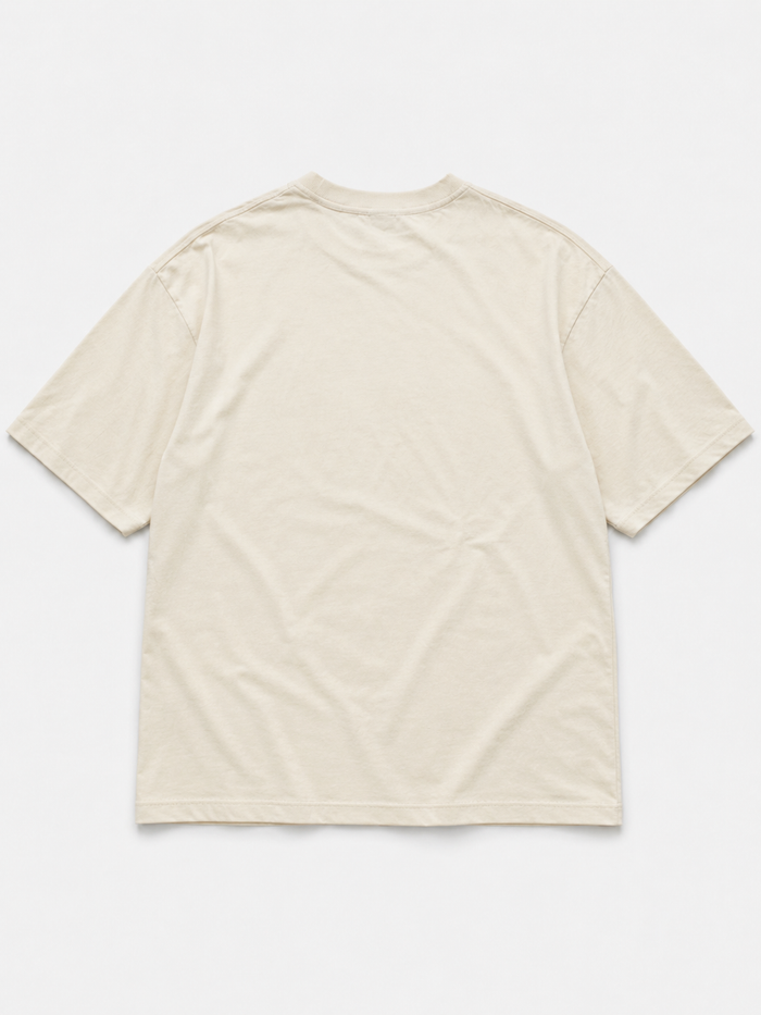 Remera Gotcha Basic Oversize Fit Crudo