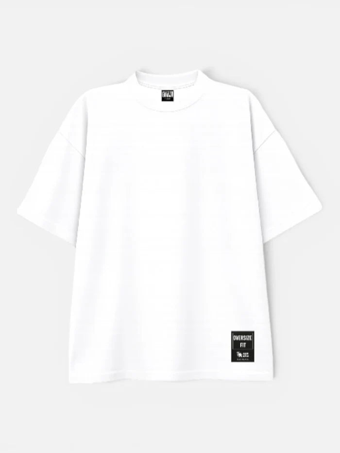 Remera Gotcha Solid Oversize Blanco
