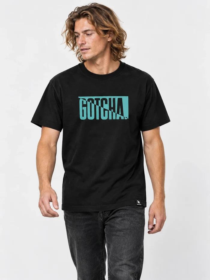 Remera Gotcha Surfwave Clasic Negro — vista principal