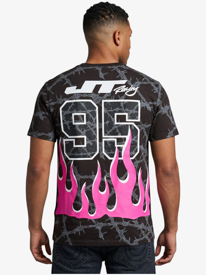 Remera Honda JT Racing Marrón