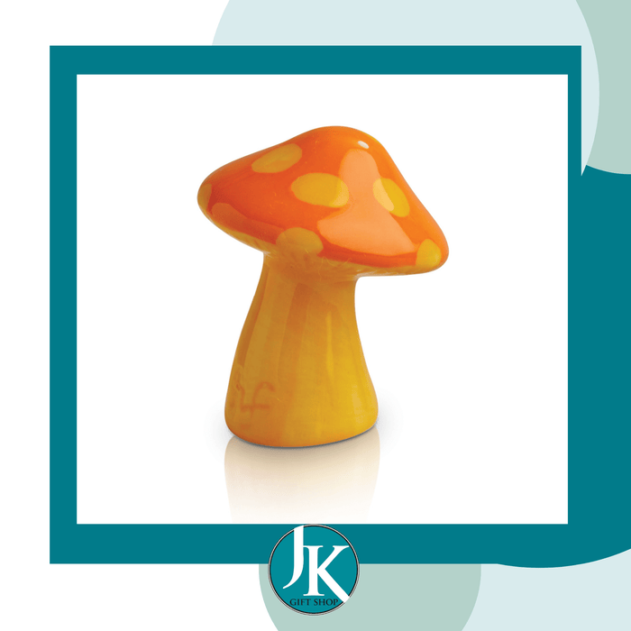Retired Nora Fleming Mini Mushroom A262 Funky Fungi