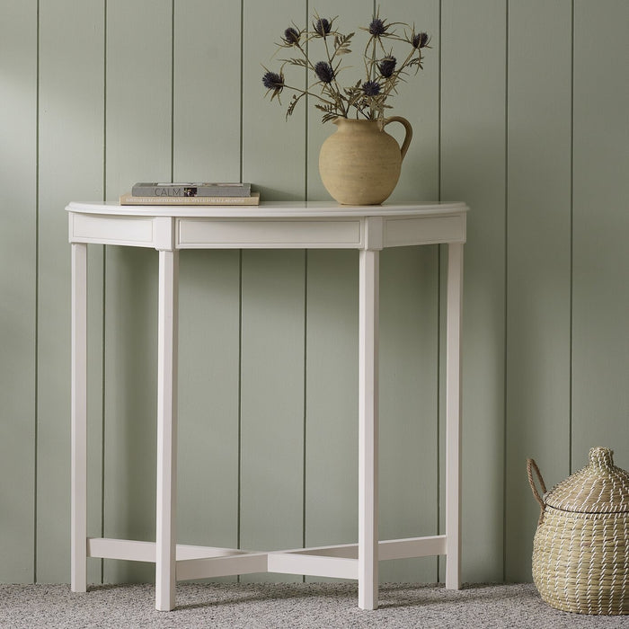 Rita Console Table - White ( B Grade 50785 )