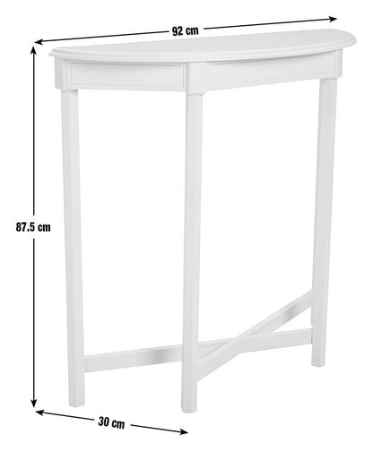 Rita Console Table - White ( B Grade 50785 )