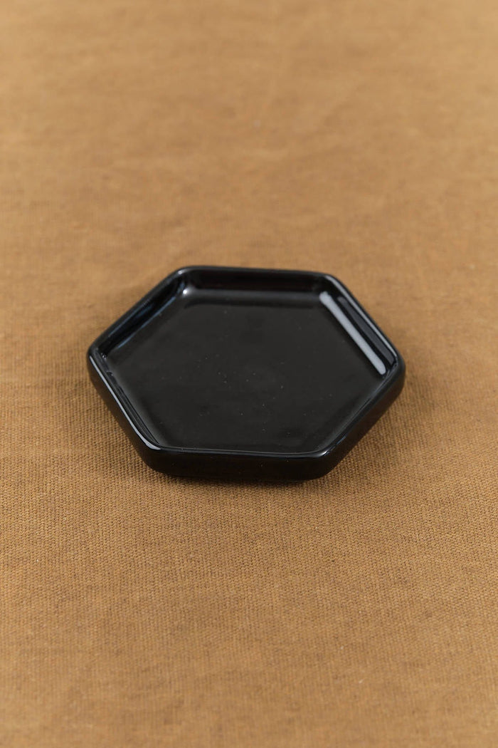 Daiyo Home Candle Holders Rockaku Ceramic Candle Plate