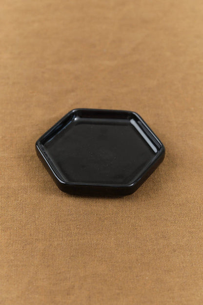 Daiyo Home Candle Holders Rockaku Ceramic Candle Plate