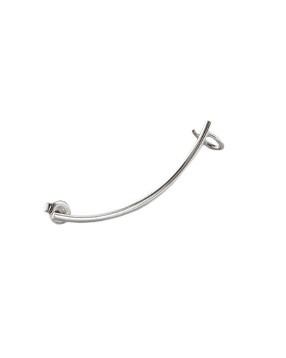 Rod Bow ear cuff | 925 silver