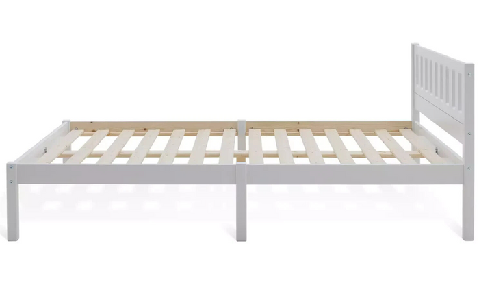 Habitat Ronnie Small Double Bed Frame - White ( B Grade 37189 )