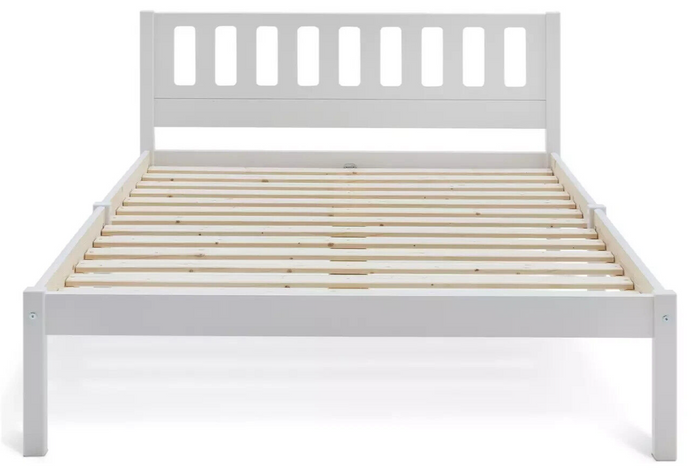 Habitat Ronnie Small Double Bed Frame - White ( B Grade 37189 )