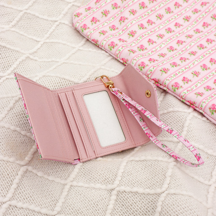 Rose Gardens Wallet Wristlet
