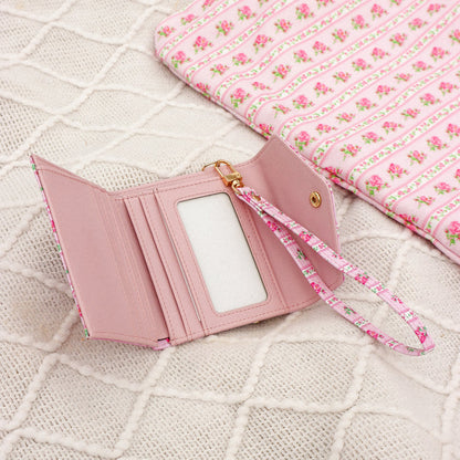 Rose Gardens Wallet Wristlet