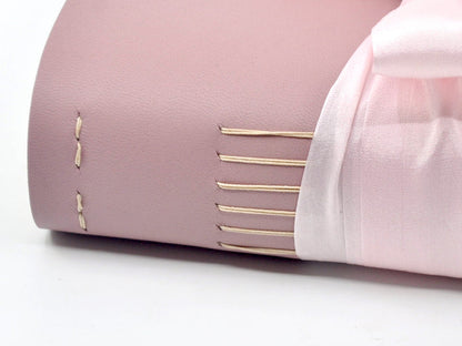 Rose Quartz One of a Kind Leather Journal
